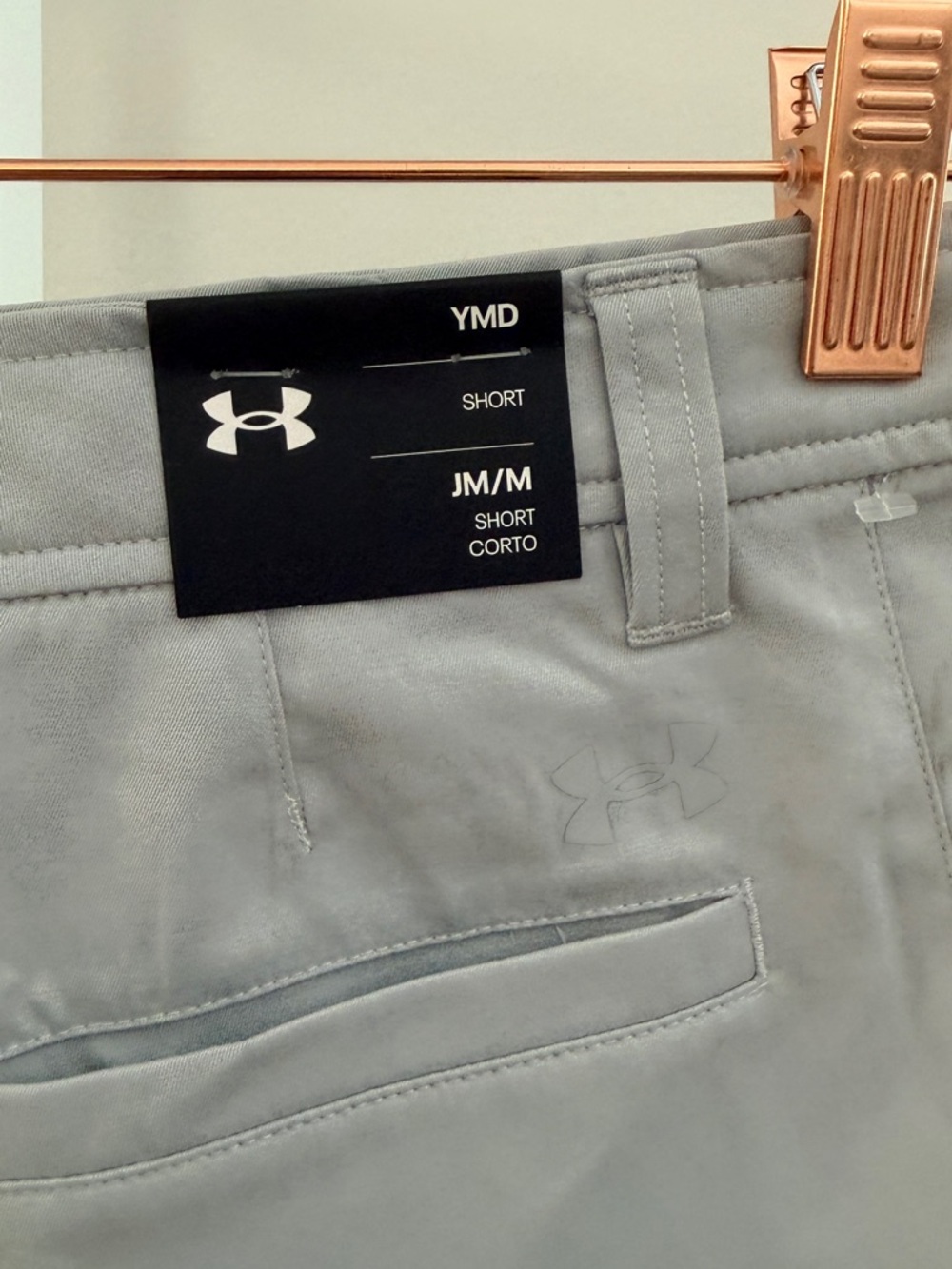 Under Armour Light Gray Cargo Shorts - Picture 4 of 6
